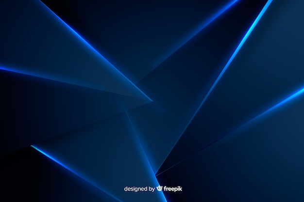 Background luxury dark polygonal