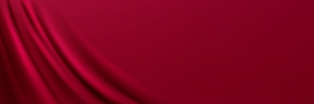 Free Vector background of magenta satin cloth texture