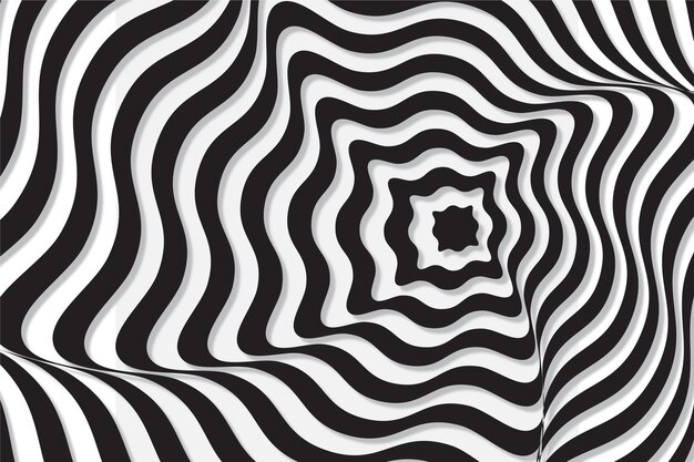 Background psychedelic optical illusion