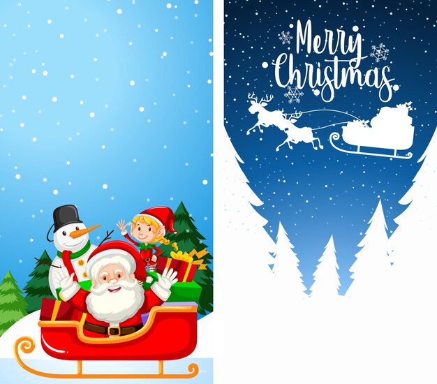 Background templates with christmas theme