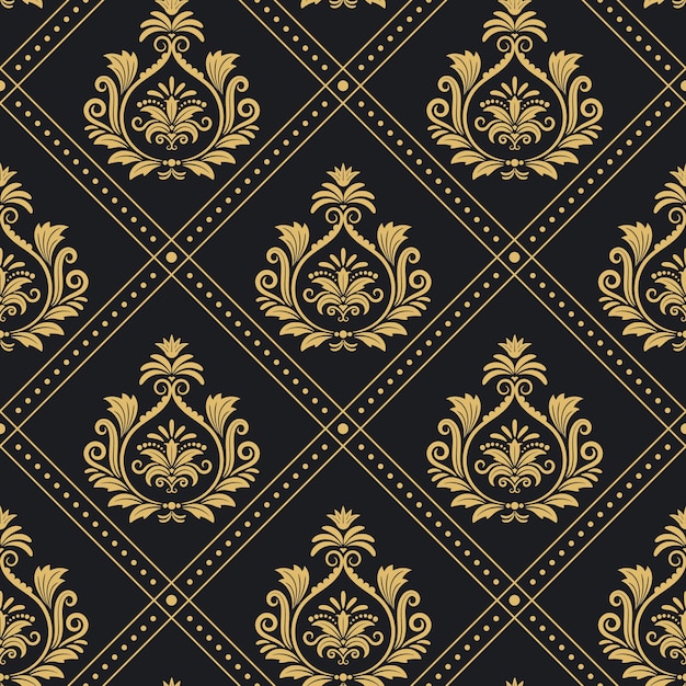 Free Vector background victorian regal pattern seamless baroque. backdrop decoration 