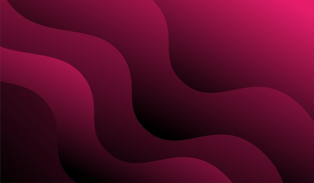 Background wave minimalist gradient design template