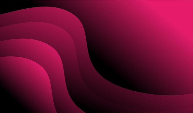 Background wave minimalist gradient design template