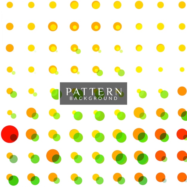 Background with different color dots