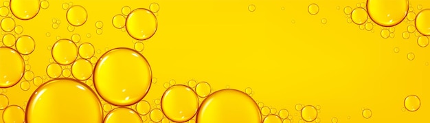 Free Vector background with oil drops texture omega bubbles