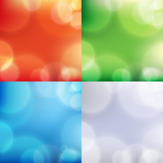 Free Vector backgrounds with bubbles