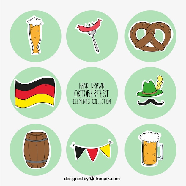 Badges for oktoberfest