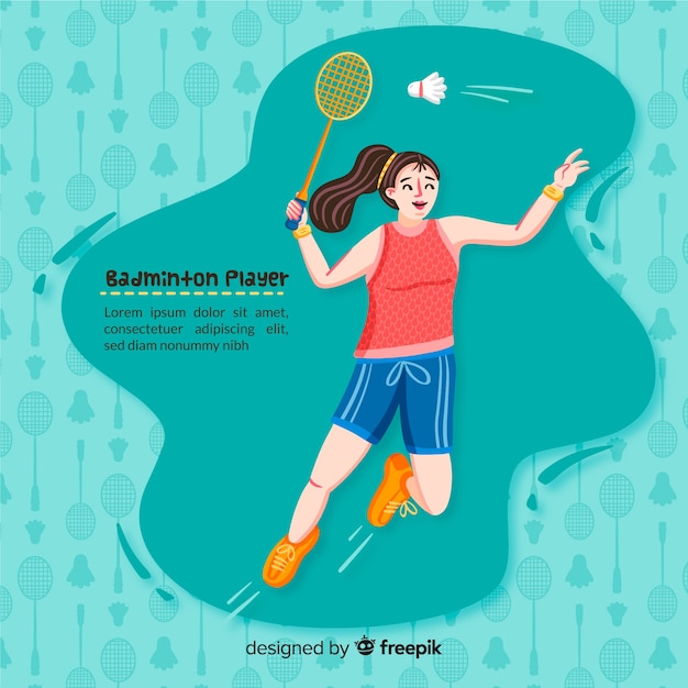 Badminton player