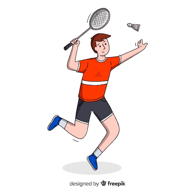 Badminton player