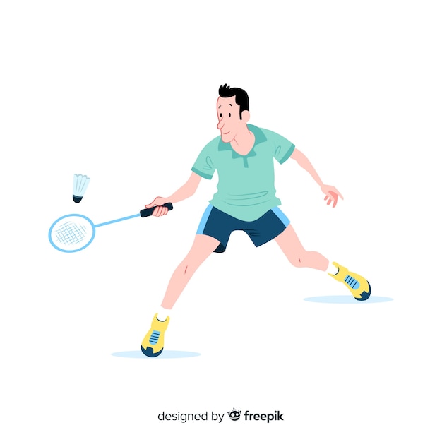 Badminton player