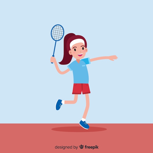 Badminton player