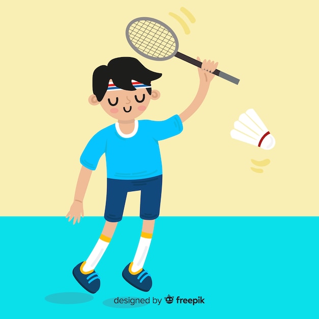 Badminton player