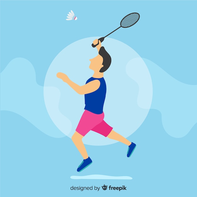 Badminton player