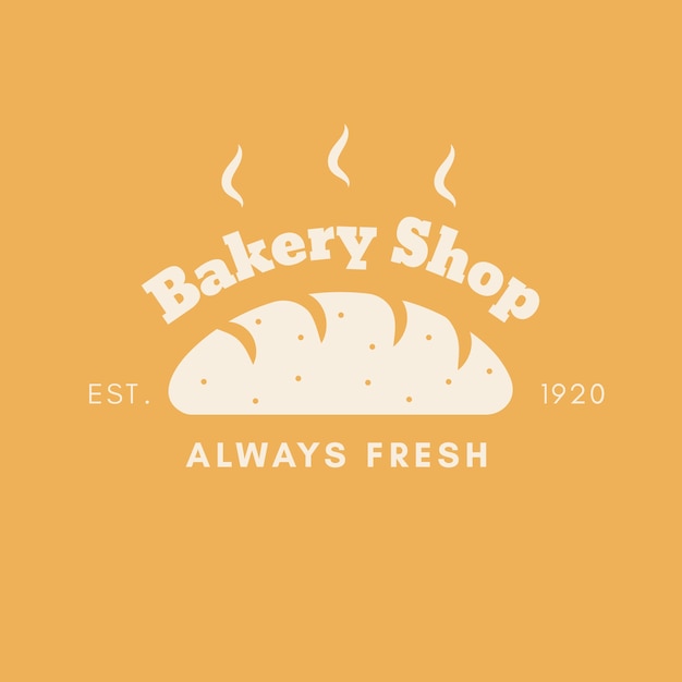 Bakery cake logo theme