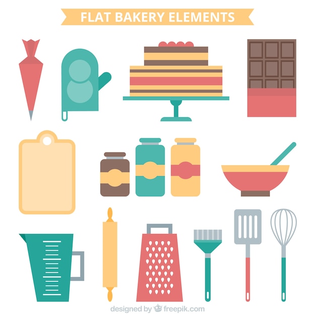 Bakery element set