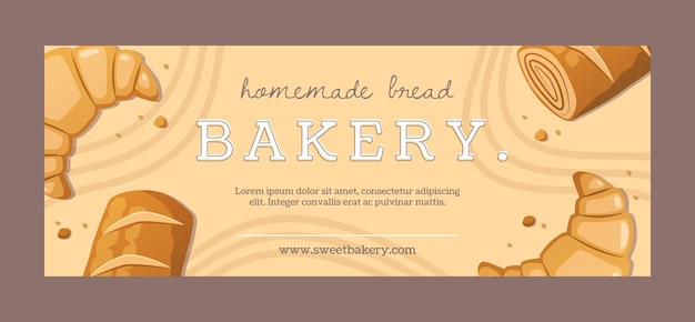 Bakery facebook template