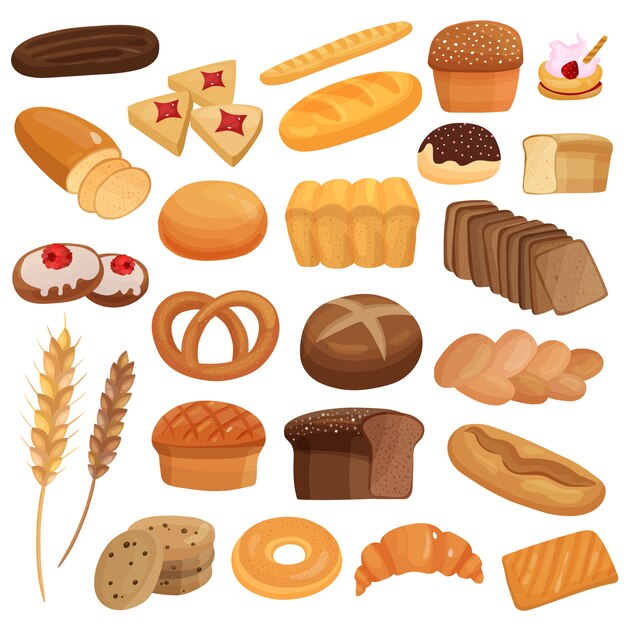 Bakery Products Set