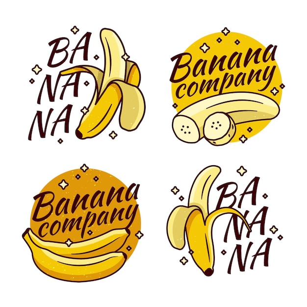 Banana logo company collection