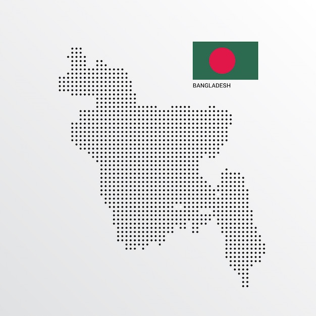 Bangladesh Map design 