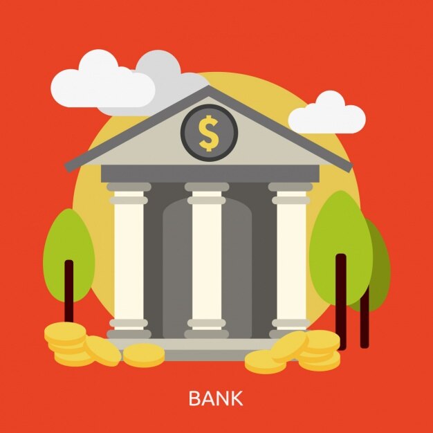 Bank background design