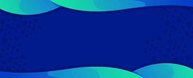 Banner background colorful and gradient with blue