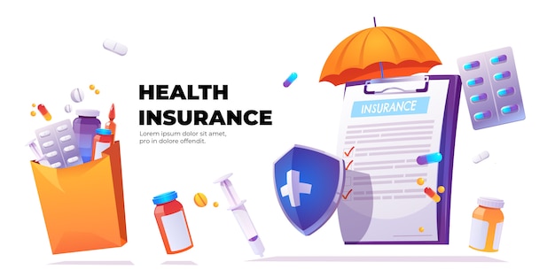  banner of health insurance service