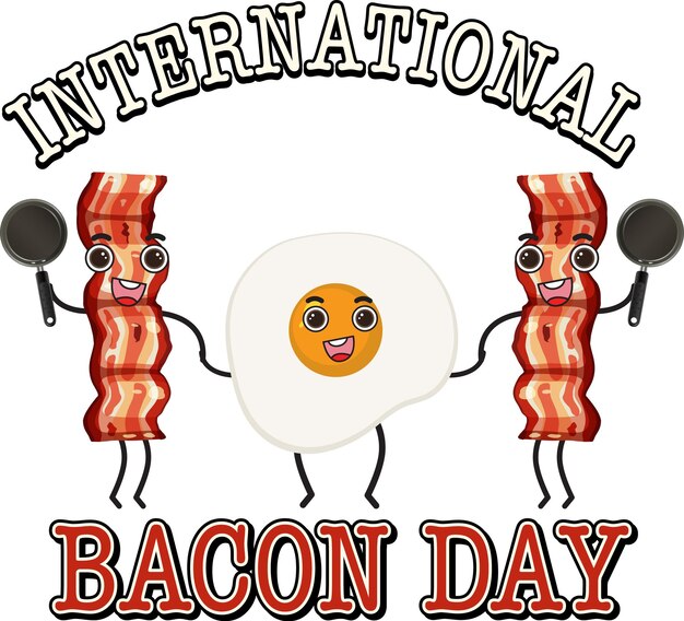 Banner of International bacon day