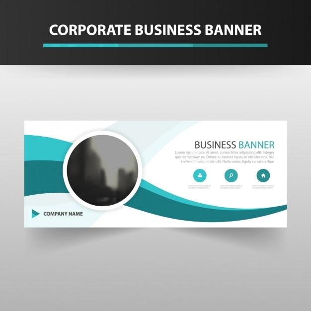 Banner template design