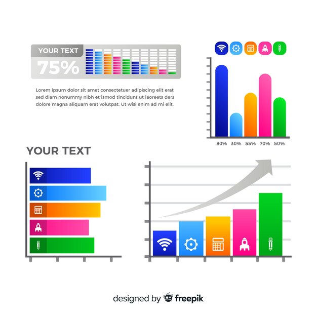 Bar chart infographic