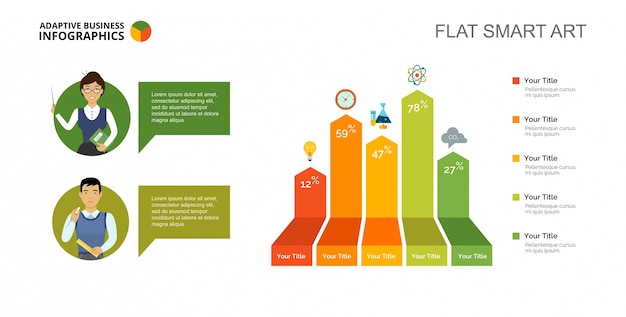 Bar Chart Slide Template