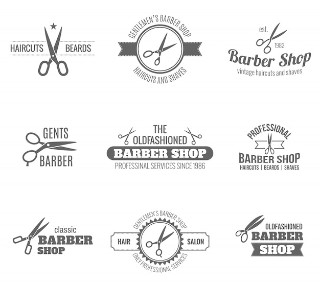 Barber Label Black