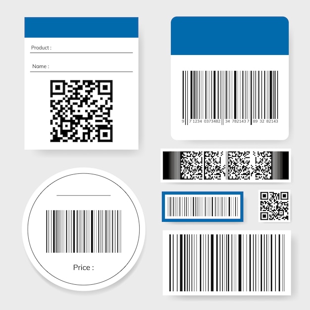 Barcode and QR code collection