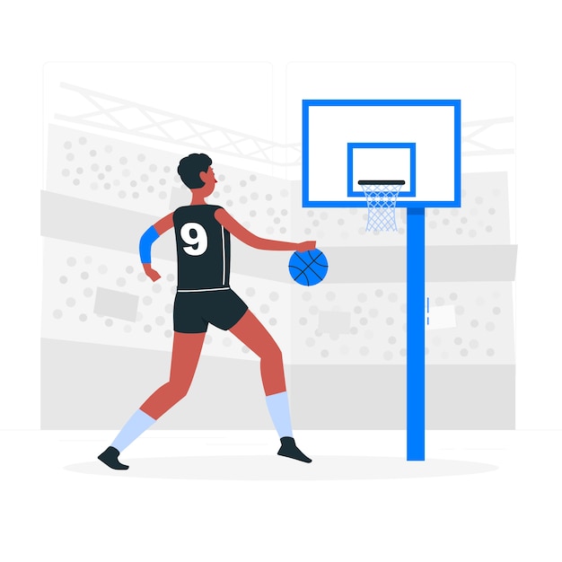 Basketball concept illustration