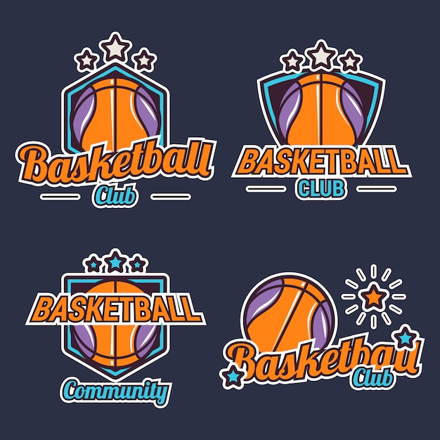 Basketball label collection