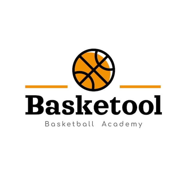 Basketball logo template