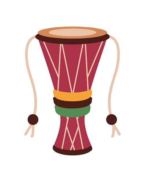 Free Vector bata drum instrument