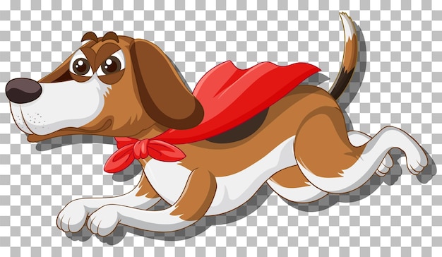 Free Vector beagle dog cartoon character