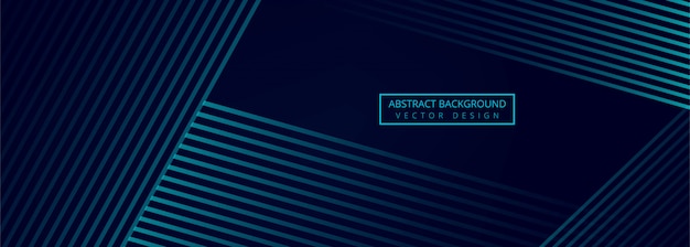 Beautiful creative geometric banner vector