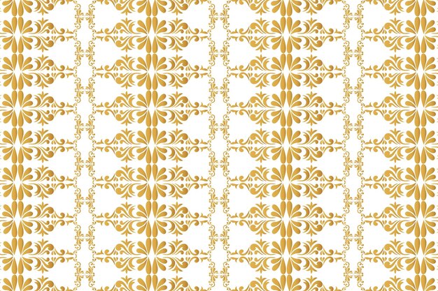 Beautiful decorative golden floral pattern background