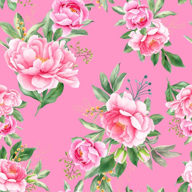 beautiful floral seamless pattern