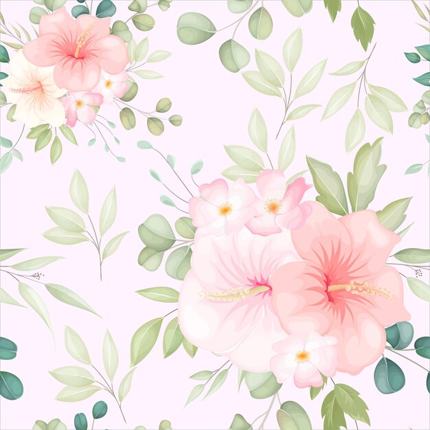 Beautiful floral seamless pattern  