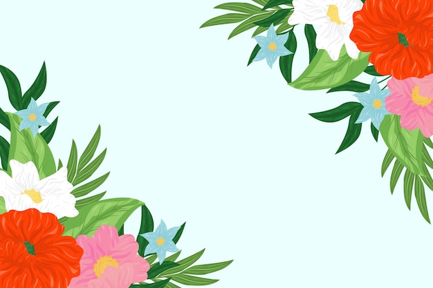 Beautiful flowers background