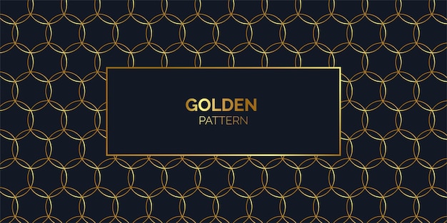 Beautiful Golden Pattern background