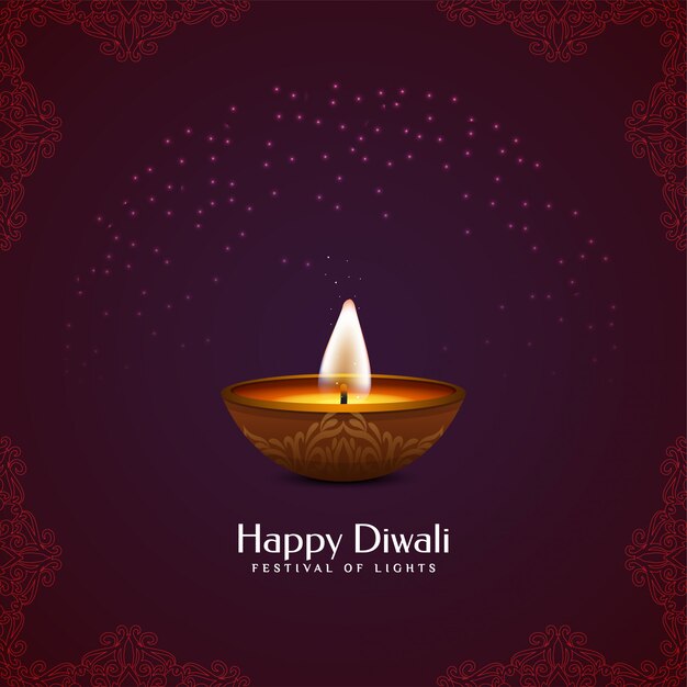 Beautiful Happy Diwali decorative 