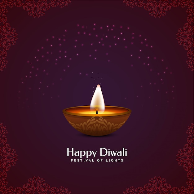 Beautiful Happy Diwali decorative 