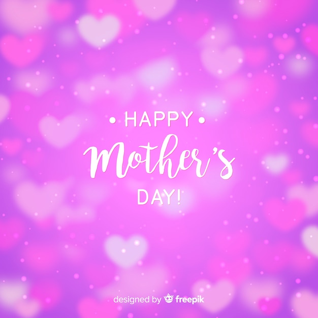 Beautiful happy mothers day greeting card