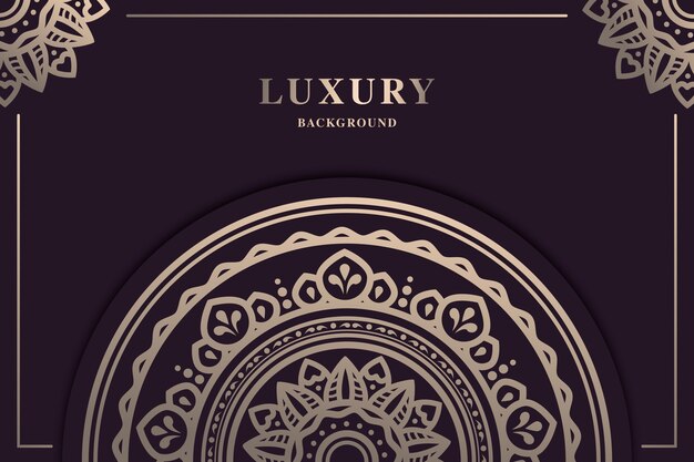 Beautiful luxury mandala background