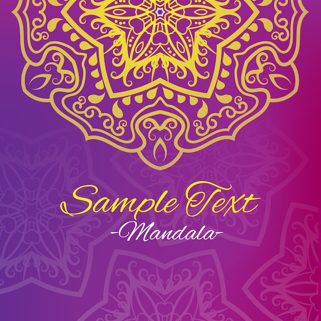 Beautiful mandala background