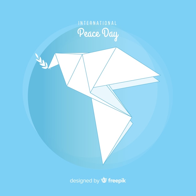 Beautiful peace day background