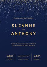 Shine wedding invitations